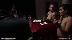 Redare Legat și fucked: Întâlnirea interracială hardcore a unei fetițe cu sâni mari