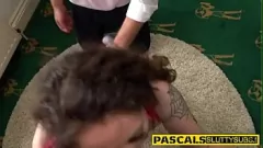 Jouer Orgasmo anale e squirtante del sottomesso bondage