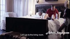 Oynat Üvey Kız Kardeşin Evliliği Mahvoldu: Seksi Minyon, Oral Seks ve Sert Seksle Kayınbiraderini Baştan Çıkarıyor