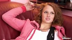 Play The young lady with curly hair who has sex at the casting to become an actress