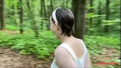 تشغيل عذاب أليكسا الشرج: حلق كس و creampie محنة